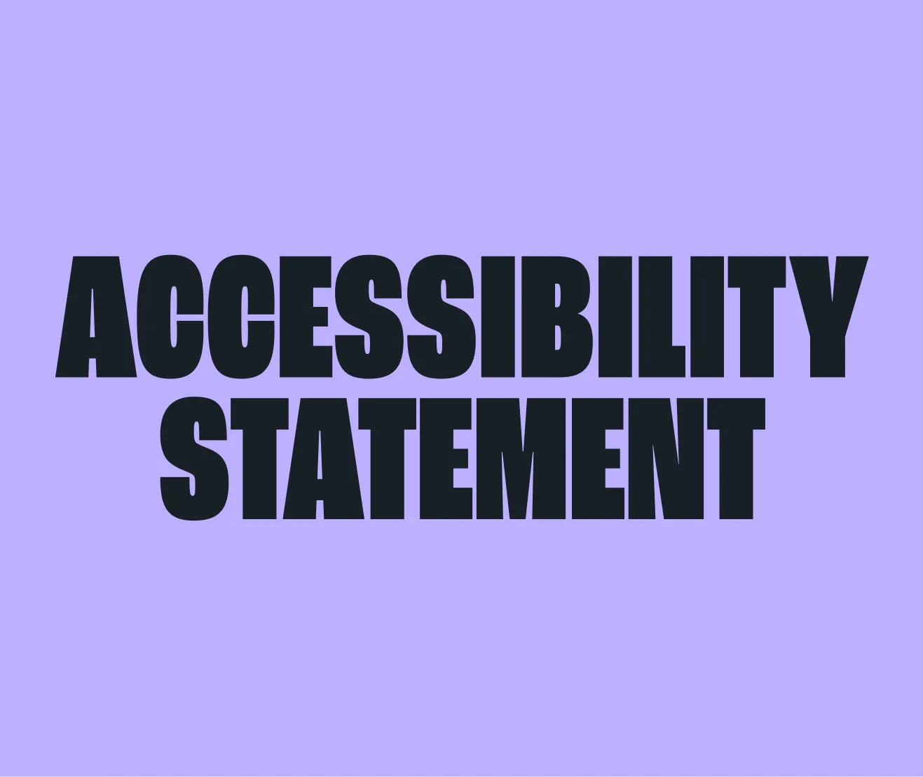 Accessibility Statement - Mighty Kind